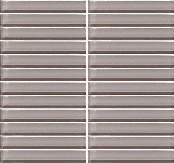 Daltile Color Wave Classic Color 1 x 6 12" x 12"-Glass Mosaic-Daltile-Wisteria-12" x 12"-State Tile