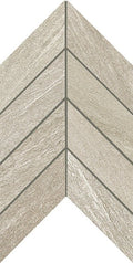 American Olean Montesano Chevron 7.44" x 14.44"-Porcelain Mosaic-American Olean-Light Gray-7.44" x 14.44"-State Tile