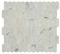 Daltile Statuette 10.75" x 11.63"-Glass Mosaic-Daltile-Silver Satin-10.75" x 11.63"-State Tile