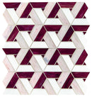 Daltile Vivify 13" x 14.75"-Glass Mosaic-Daltile-Bordeaux-13" x 14.75"-State Tile