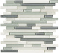 Marazzi Crystal Stone II Random Linear 12" x 12"-Stone & Glass Mosaic-Marazzi-Pearl-12" x 12"-State Tile
