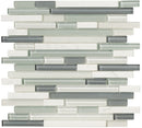Marazzi Crystal Stone II Random Linear 12" x 12"-Stone & Glass Mosaic-Marazzi-Pearl-12" x 12"-State Tile