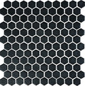 Daltile Uptown Glass 11.5" x 11.75"-Glass Mosaic-Daltile-Matte Ebony-11.5" x 11.75"-State Tile