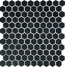 Daltile Uptown Glass 11.5" x 11.75"-Glass Mosaic-Daltile-Matte Ebony-11.5" x 11.75"-State Tile