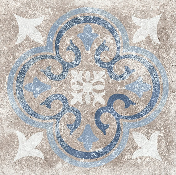 Marazzi Creativo Deco 12" x 12"-Porcelain Tile-Marazzi-Siena Blue-12" x 12"-State Tile