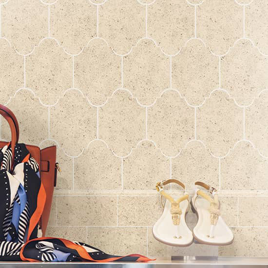 Daltile Parksville Stone Victorian Mosaic 12" x 12"-Natural Stone Mosaic-Daltile-State Tile