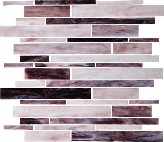 Daltile Serenade 12.5" x 13.5"-Glass Mosaic-Daltile-Cresent City-12.5" x 13.5"-State Tile