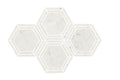 Daltile Marble 6" HEX 11" x 12"-Marble Mosaic-Daltile-Carrara White-11" x 12"-State Tile