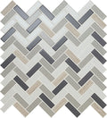 American Olean Serentina Herringbone 12" x 12"-Glass & Stone Mosaic-American Olean-Tranquility-12" x 12"-State Tile