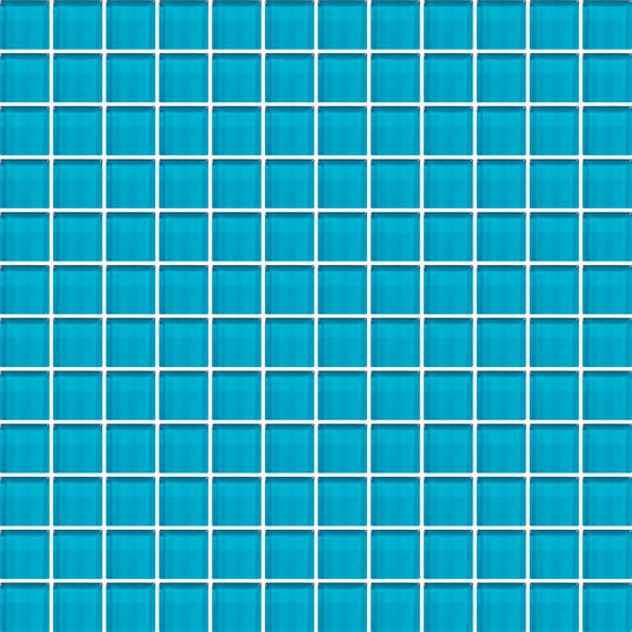 Daltile Color Wave Vibrant Color 1 x 6 12" x 12"-Glass Mosaic-Daltile-Capri Breeze-12" x 12"-State Tile