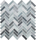 American Olean Serentina Herringbone 12" x 12"-Glass & Stone Mosaic-American Olean-Zen-12" x 12"-State Tile