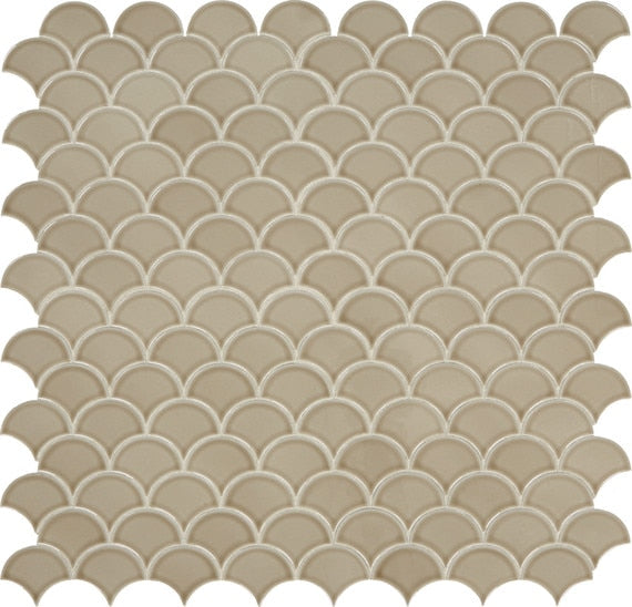Daltile Revalia Remix 13.56" x 13.75"-Ceramic Mosaic-Daltile-Delightful Tan Gloss-13.56" x 13.75"-State Tile