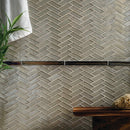 Daltile Illuminary Herringbone 12" x 12"-Glass Mosaic-Daltile-State Tile