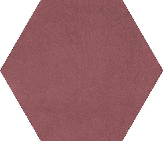 Daltile Bee Hive Medley HEX 8.5" x 10"-Porcelain Tile-Daltile-Marsala-8.5" x 10"-State Tile