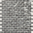 Daltile Structure 11.75" x 11.75"-Metal Mosaic-Daltile-Gunmetal-11.75" x 11.75"-State Tile
