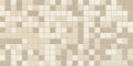 Daltile Keystones Blend 1 x 1 12" x 24"-Porcelain Mosaic-Daltile-Beach Blend-12" x 24"-State Tile