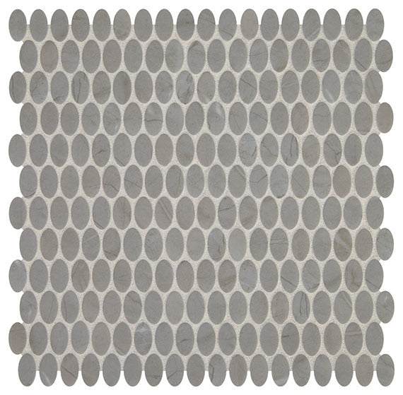 Daltile Statuette 11.75" x 11.63"-Glass Mosaic-Daltile-Paloma Gray-11.75" x 11.63"-State Tile