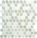Daltile Uptown Glass 11.5" x 11.75"-Glass Mosaic-Daltile-Alabaster-11.5" x 11.75"-State Tile