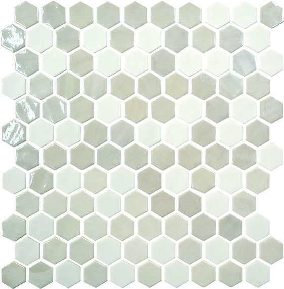 Daltile Uptown Glass 11.5" x 11.75"-Glass Mosaic-Daltile-Alabaster-11.5" x 11.75"-State Tile