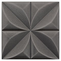 Marazzi GeoMetal Floret 6" x 6"-Metal Tile-Marazzi-Gunmetal-6" x 6"-State Tile