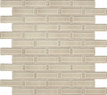 Daltile Revalia 2 x 6 11.69" x 14.63"-Ceramic Mosaic-Daltile-Jubilee Beige-11.69" x 14.63"-State Tile