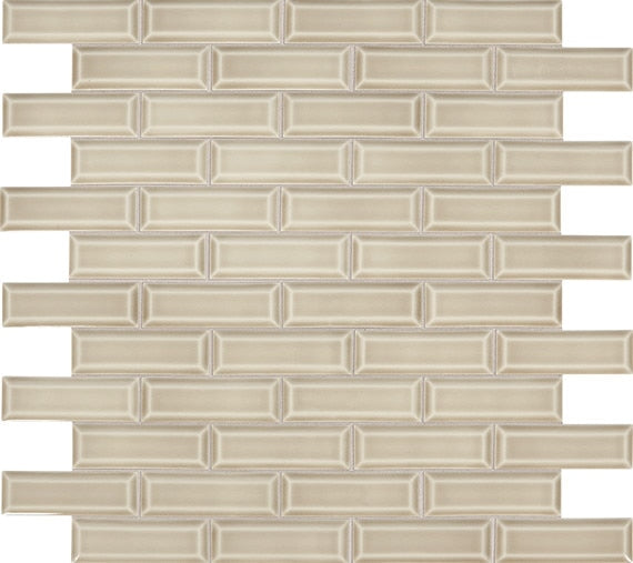 Daltile Revalia 2 x 6 11.69" x 14.63"-Ceramic Mosaic-Daltile-Jubilee Beige-11.69" x 14.63"-State Tile