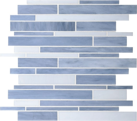 Daltile Serenade 12.5" x 13.5"-Glass Mosaic-Daltile-Techno-12.5" x 13.5"-State Tile