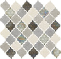 Daltile Decorative Accents 11" x 13"-Natural Stone Mosaic-Daltile-Gris Et Blanc-11" x 13"-State Tile
