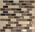 Daltile Coastal Keystones 2 x 1 12" x 13"-Glass Mosaic-Daltile-Treasure Island-12" x 13"-State Tile