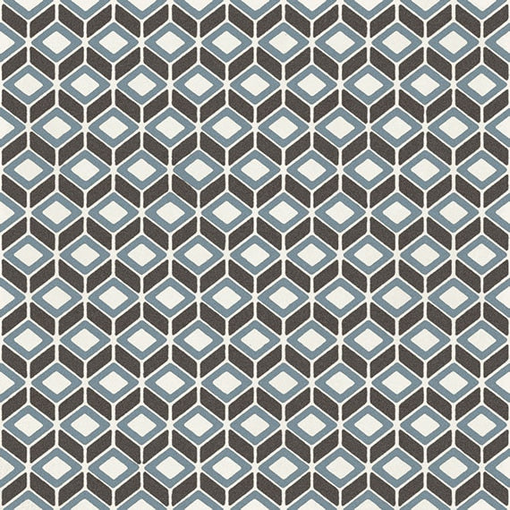 Marazzi D Segni Deco 8" x 8"-Porcelain Tile-Marazzi-Birdseye Denim Blend-8" x 8"-State Tile