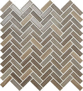 American Olean Serentina Herringbone 12" x 12"-Glass & Stone Mosaic-American Olean-Solitude-12" x 12"-State Tile