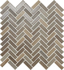 American Olean Serentina Herringbone 12" x 12"-Glass & Stone Mosaic-American Olean-Solitude-12" x 12"-State Tile