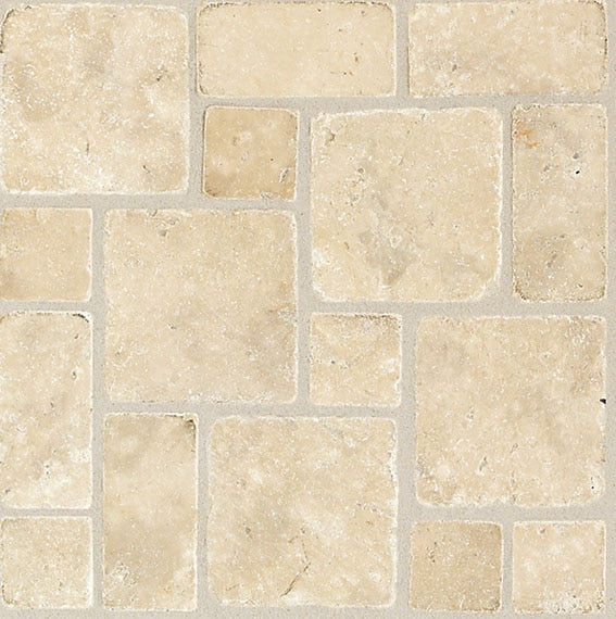 Daltile Travertine Mosaic 12" x 12"-Traventine Mosaic-Daltile-Torreon-12" x 12"-State Tile
