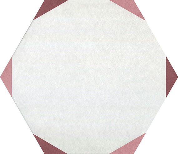 Daltile Bee Hive Medley Sun HEX 8.5" x 10"-Porcelain Tile-Daltile-Sun Marsala-8.5" x 10"-State Tile