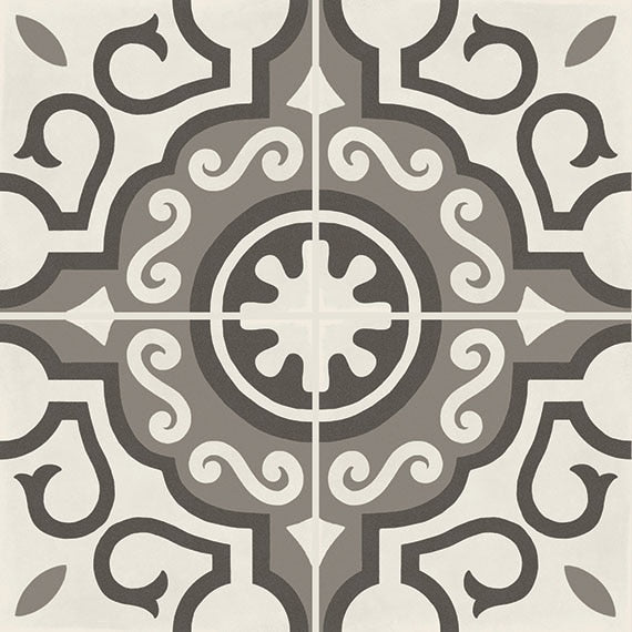 Marazzi D Segni Deco 8" x 8"-Porcelain Tile-Marazzi-Parisian Sand Blend-8" x 8"-State Tile