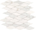 Daltile Marble 11.5" x 12"-Marble Mosaic-Daltile-First Snow Elegance Polished-11.5" x 12"-State Tile