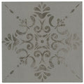 Marazzi Moroccan Concrete Deco 8" x 8"-Porcelain Tile-Marazzi-Aziza Gray-8" x 8"-State Tile