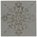 Marazzi Moroccan Concrete Deco 8" x 8"-Porcelain Tile-Marazzi-Aziza Gray-8" x 8"-State Tile