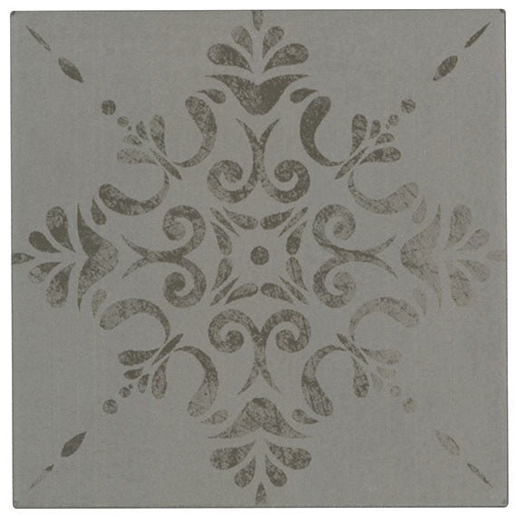 Marazzi Moroccan Concrete Deco 8" x 8"-Porcelain Tile-Marazzi-Aziza Gray-8" x 8"-State Tile