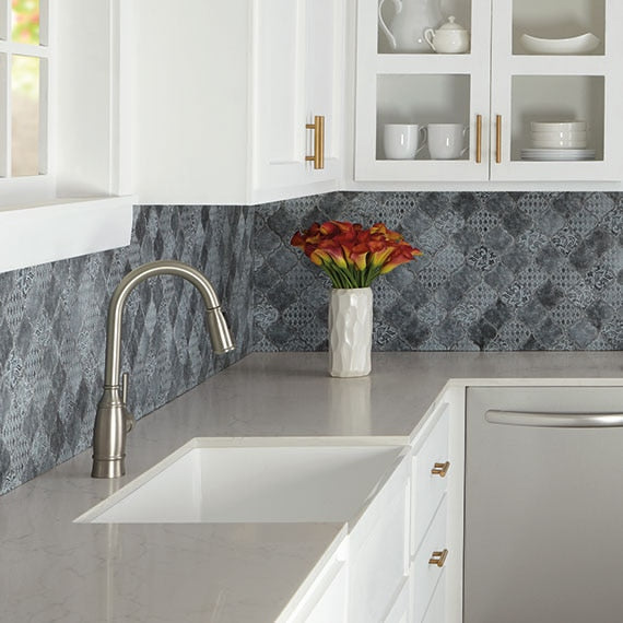 Daltile Vintage Metals 10" x 12"-Metal Mosaic-Daltile-State Tile