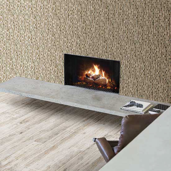 Daltile Clio 12" x 12"-Stone & Glass Mosaic-Daltile-State Tile