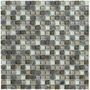 Marazzi Crystal Stone II 12" x 12"-Stone & Glass Mosaic-Marazzi-Pewter-12" x 12"-State Tile