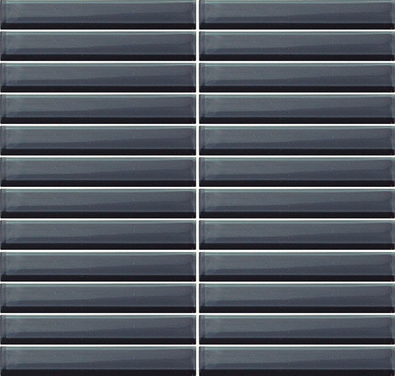 Daltile Color Wave Classic Color 1 x 1 12" x 12"-Glass Mosaic-Daltile-Nine Iron-12" x 12"-State Tile