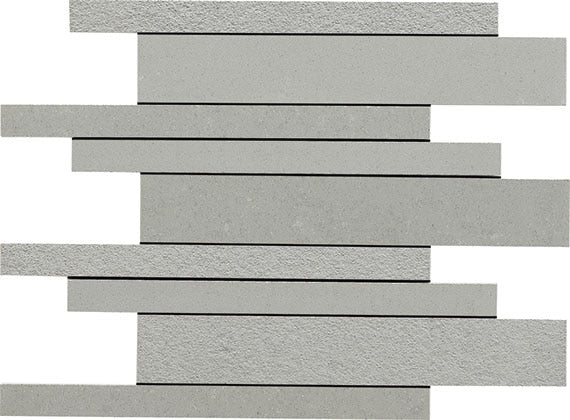 Daltile Unity Modern Liner 12" x 12"-Porcelain Mosaic-Daltile-Ashgrey-12" x 12"-State Tile