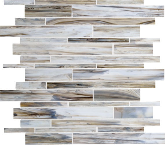 Daltile Serenade 12.5" x 13.5"-Glass Mosaic-Daltile-Surf Rock-12.5" x 13.5"-State Tile