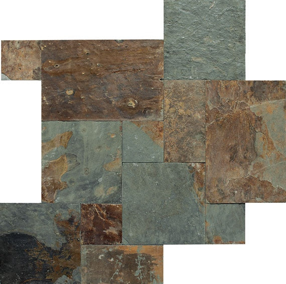 Daltile Slate 16" x RL-Natural Stone Tile-Daltile-Mongolian Spring-16" x RL-State Tile