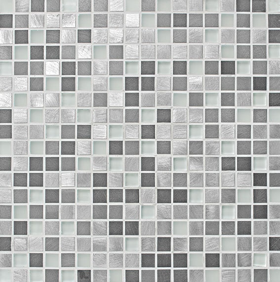 American Olean Morello 12" x 12"-Glass & Metal Mosaic-American Olean-Moonstone-12" x 12"-State Tile