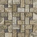 Marazzi Archaeology Pinwheel 12" x 12"-Porcelain Mosaic-Marazzi-Crystal River-12" x 12"-State Tile