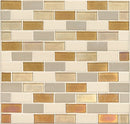 Daltile Coastal Keystones 2 x 1 12" x 13"-Glass Mosaic-Daltile-Island Harvest-12" x 13"-State Tile