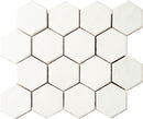 Marazzi Artistic Reflections 3" Hex 11.82" x 14.19"-Ceramic Mosaic-Marazzi-Matte Artic-11.82" x 14.19"-State Tile